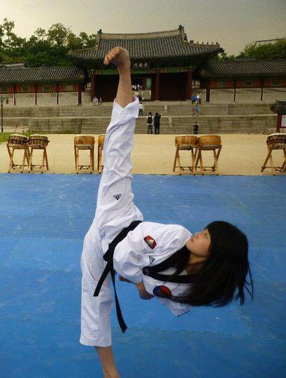 taekwondo pictures تصاویر زیبای ضربات پا در تکواندو